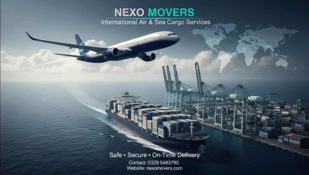 Nexo Movers and Packers | International Cargo Services in Islamabad and Rawalpindi
