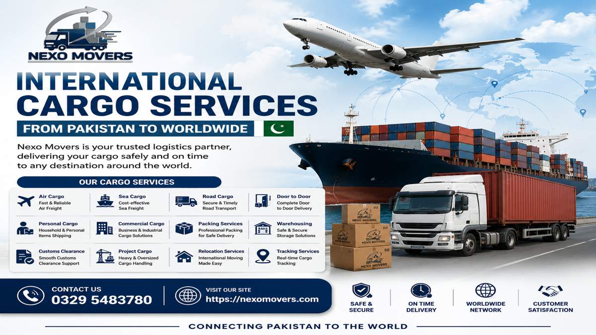 Nexo Movers International Cargo Services – Shipping from Pakistan to the World